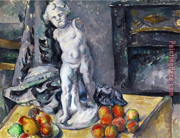 Paul Cezanne Still Life with Statuette 1894 5